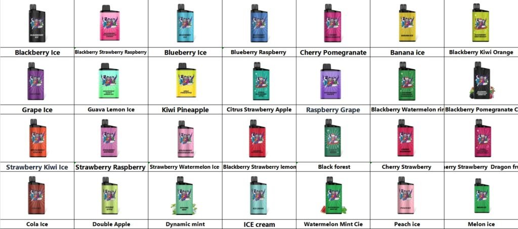 IGET BAR Flavours Introducton！