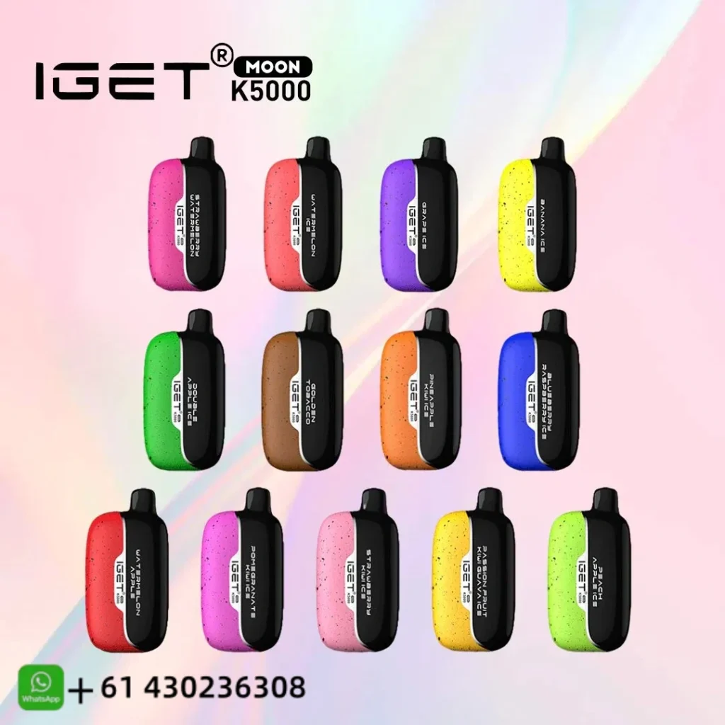 IGET Moon K5000 all flavors reviews