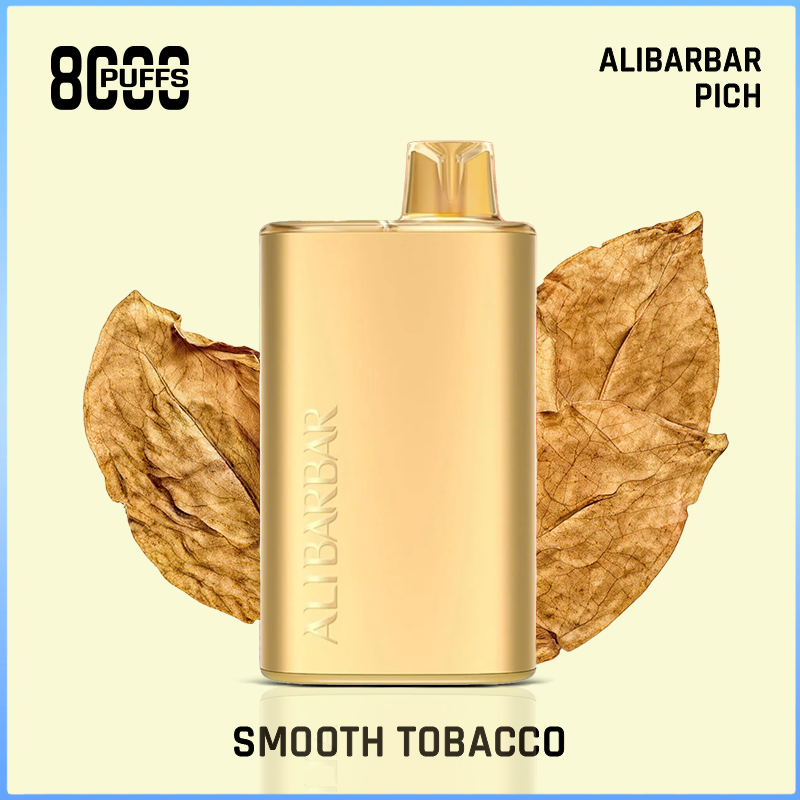 Alibarbar Rich Smooth Tobacco 8000 Puffs