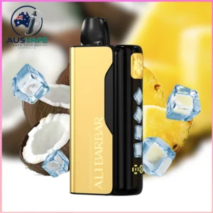 ALIBARBAR Ice Adjust 12000 Puffs Pineapple coconut