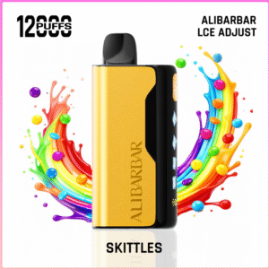 ALIBARBAR Ice Adjust 12000 Puffs Skittles