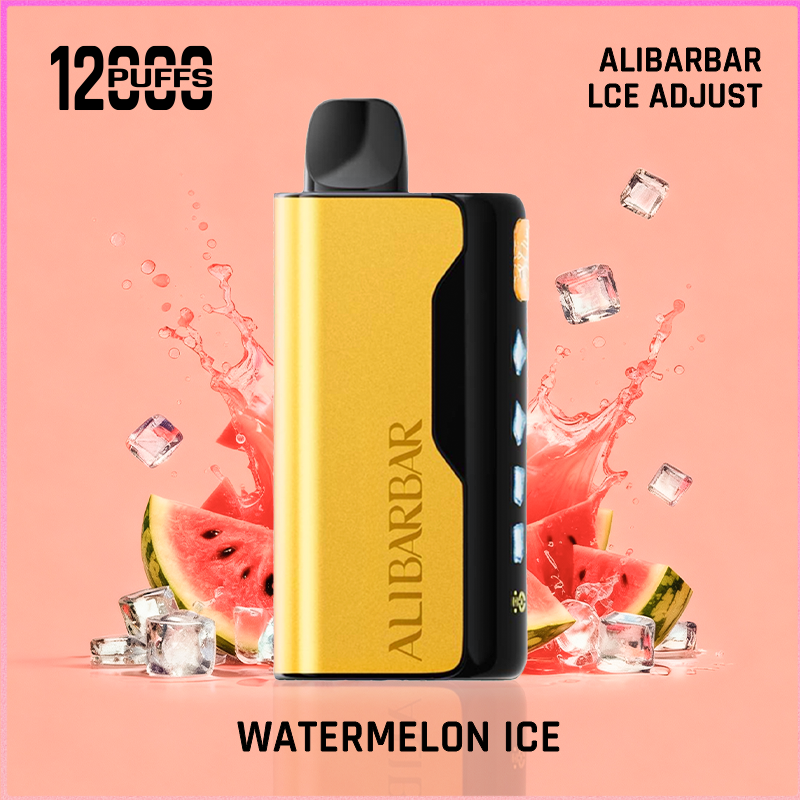 ALIBARBAR Ice Adjust 12000 Puffs Watermelon ice