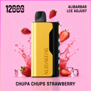 ALIBARBAR Ice Adjust 12000 Puffs Chuppa chupps strawberry