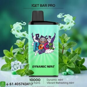 IGET Bar Pro Dynamic Mint 10000 Puffs