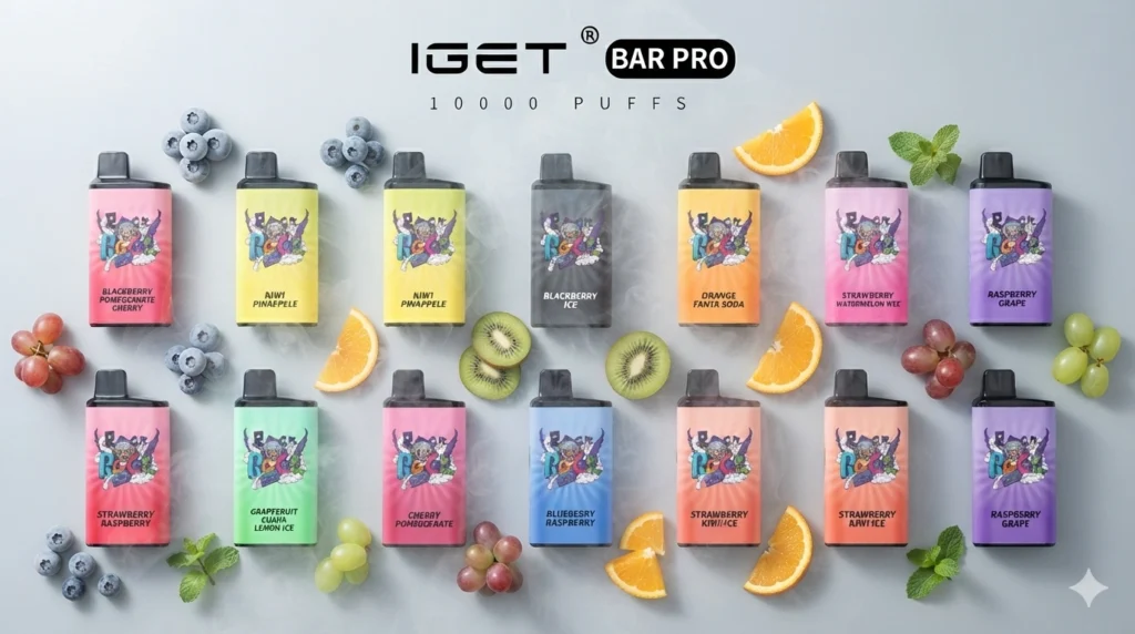 Full IGET Bar Pro Flavour List (All 26 Options) & Best Flavours Ranked [2026]