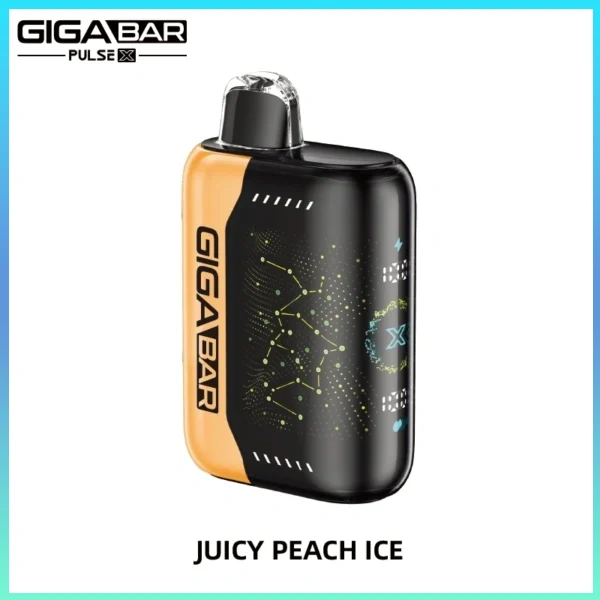 GIGA BAR PULSE X 25,000 Puffs Juicy Peach Ice