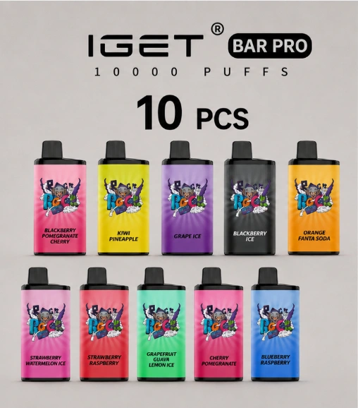IGET Bar Pro 10000 Puffs 10PCS Disposable Vape | 24 Flavours Available