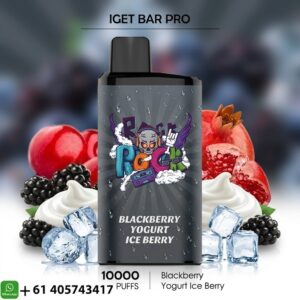 IGET Bar Pro Blackberry Yogurt Ice Berry 10000 Puffs