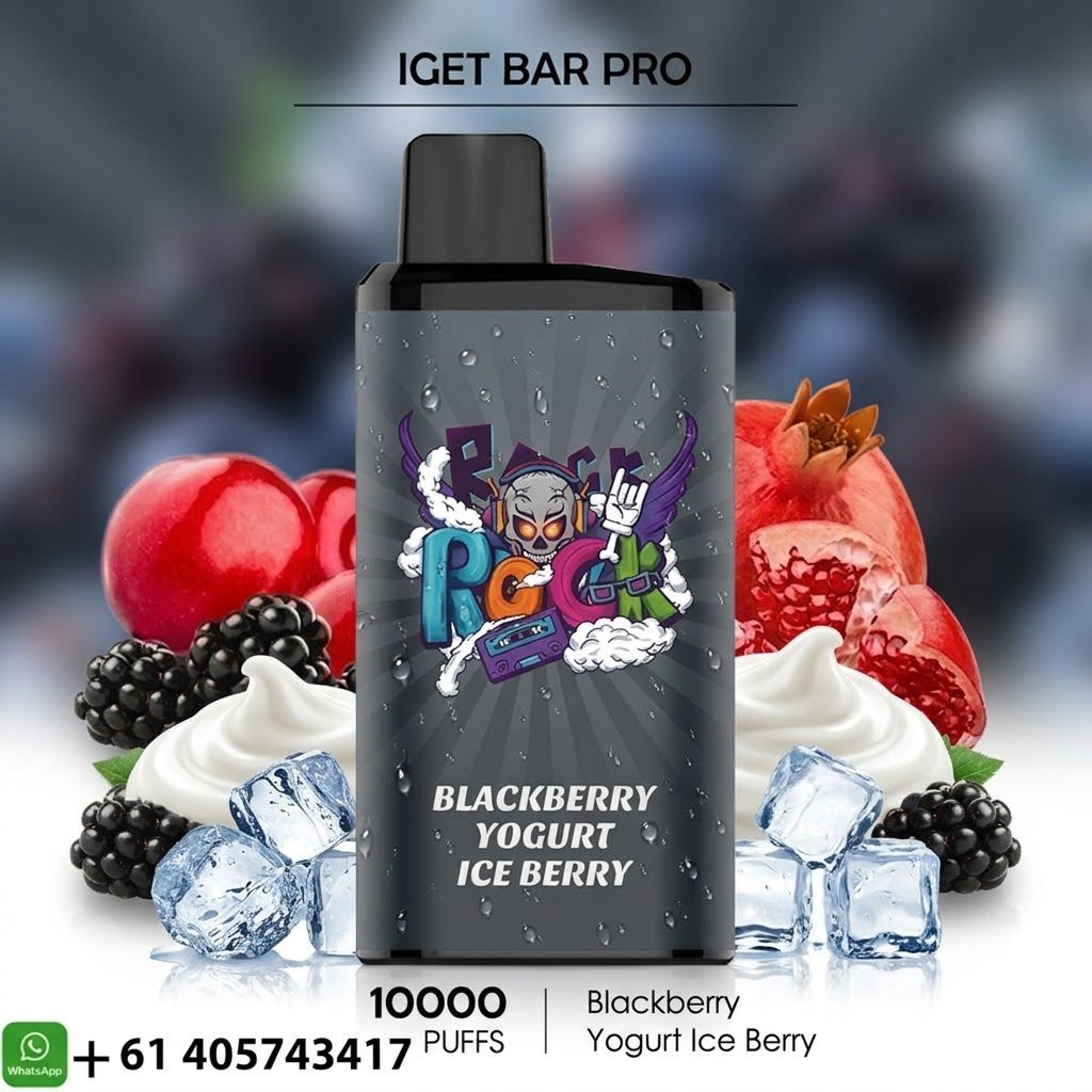 IGET Bar Pro Blackberry Yogurt Ice Berry 10000 Puffs