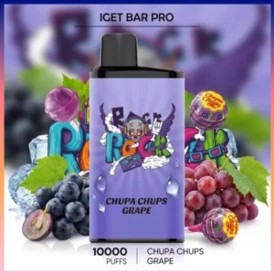 IGET Bar Pro Chupa chups grape 10000 Puffs