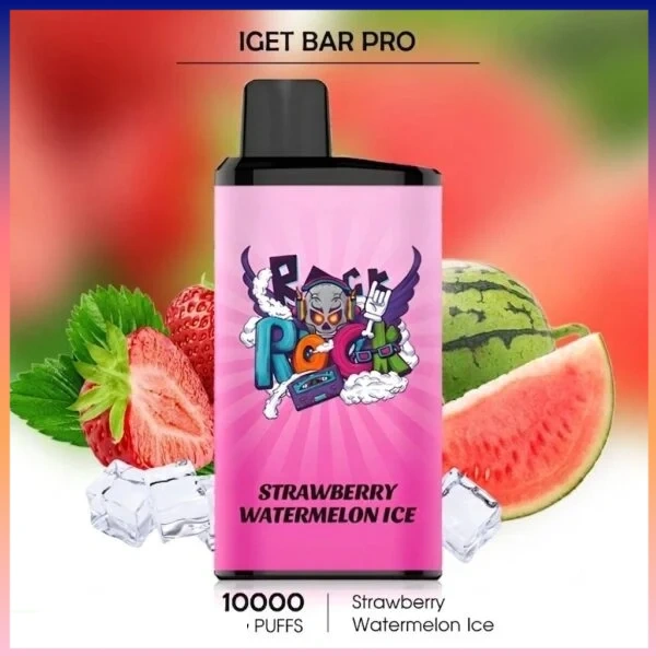 IGET Bar Pro Strawberry Watermelon Ice 10000 Puffs