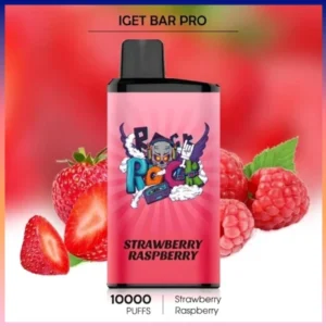 IGET Bar Pro Strawberry Raspberry 10000 Puffs