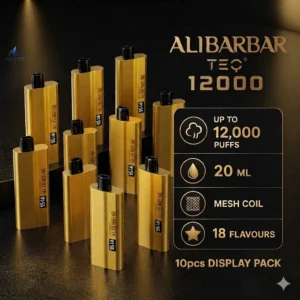 TEQ Alibarbar 12000 Puffs 10PCS