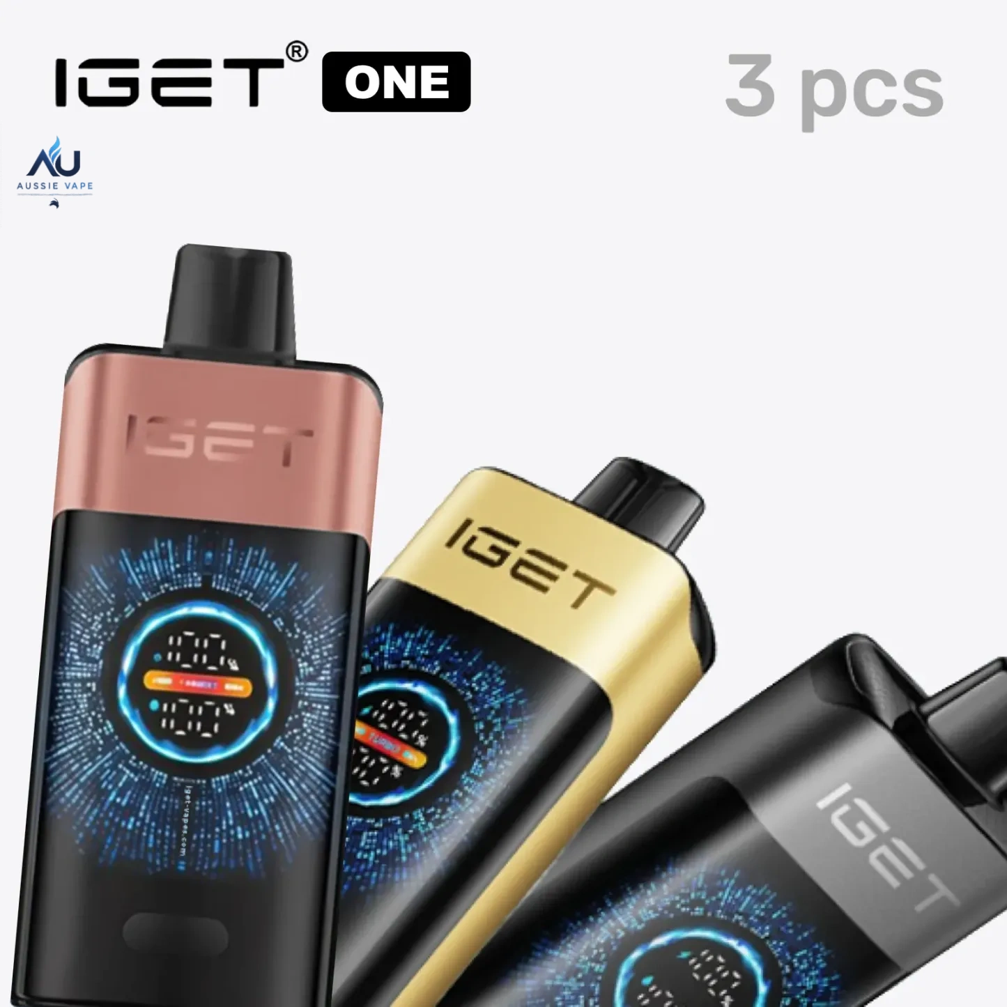 IGET One 12000 Puffs 3PCS